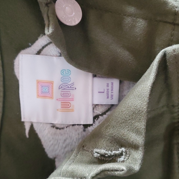 LuLaRoe Embroidered Rose Tucker Jacket - Picture 3 of 5